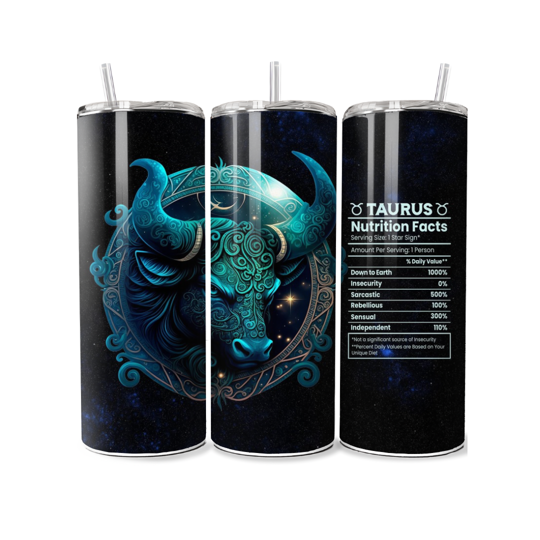 Zodiac Tumblers - Various Star Signs Available - Serpent Creations