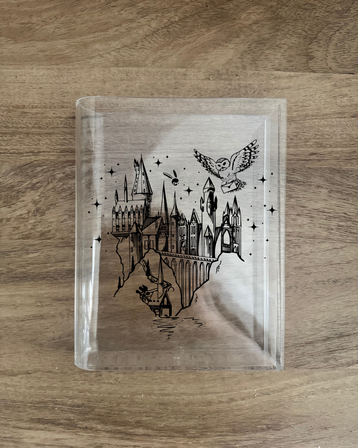 Hogwarts Inspired Book Vase