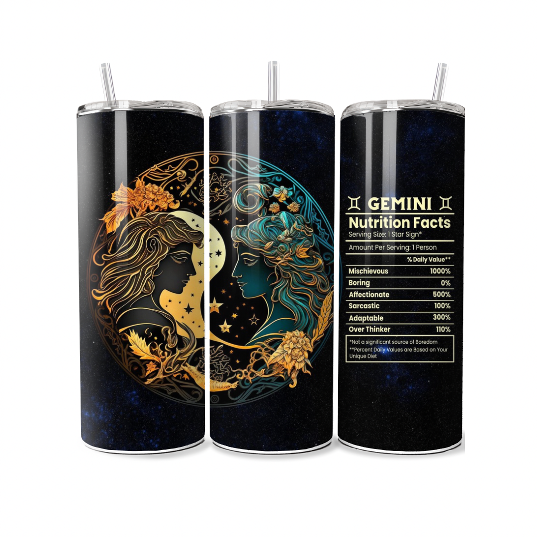 Zodiac Tumblers - Various Star Signs Available - Serpent Creations