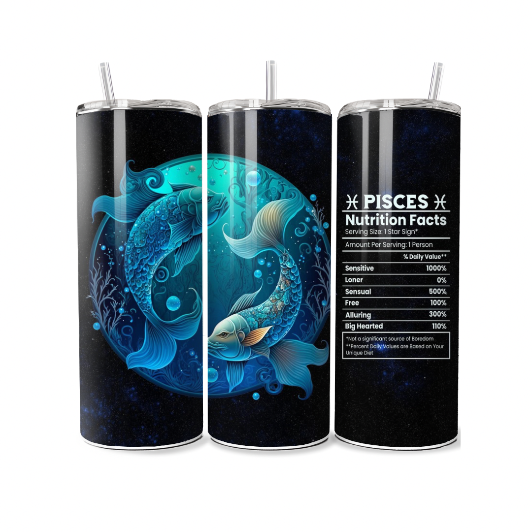 Zodiac Tumblers - Various Star Signs Available - Serpent Creations