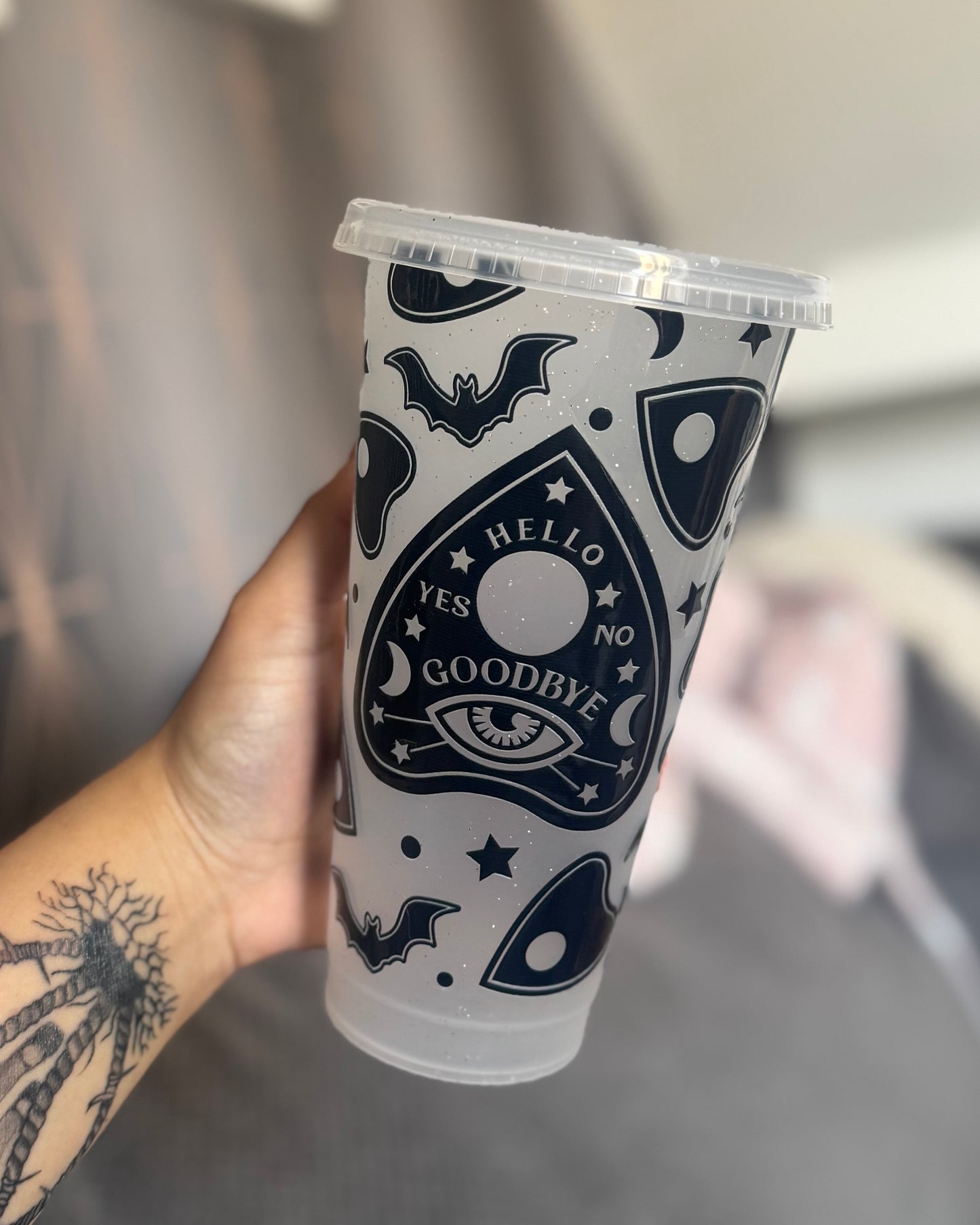 Bats & Planchette 24oz Cold Cup