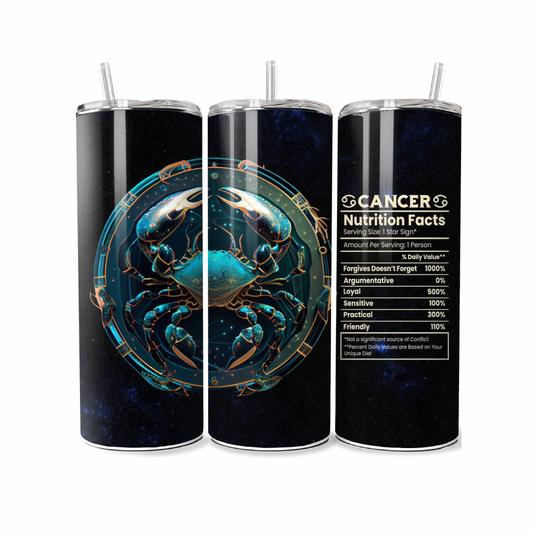 Zodiac Tumblers - Various Star Signs Available - Serpent Creations