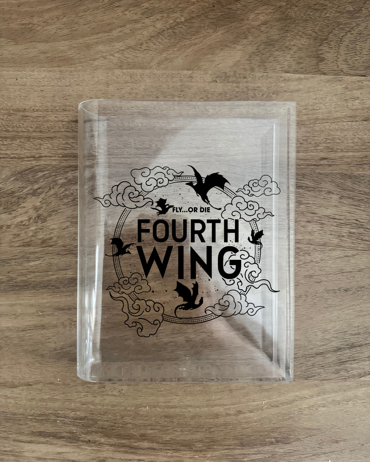 Forth Wing Book Vase