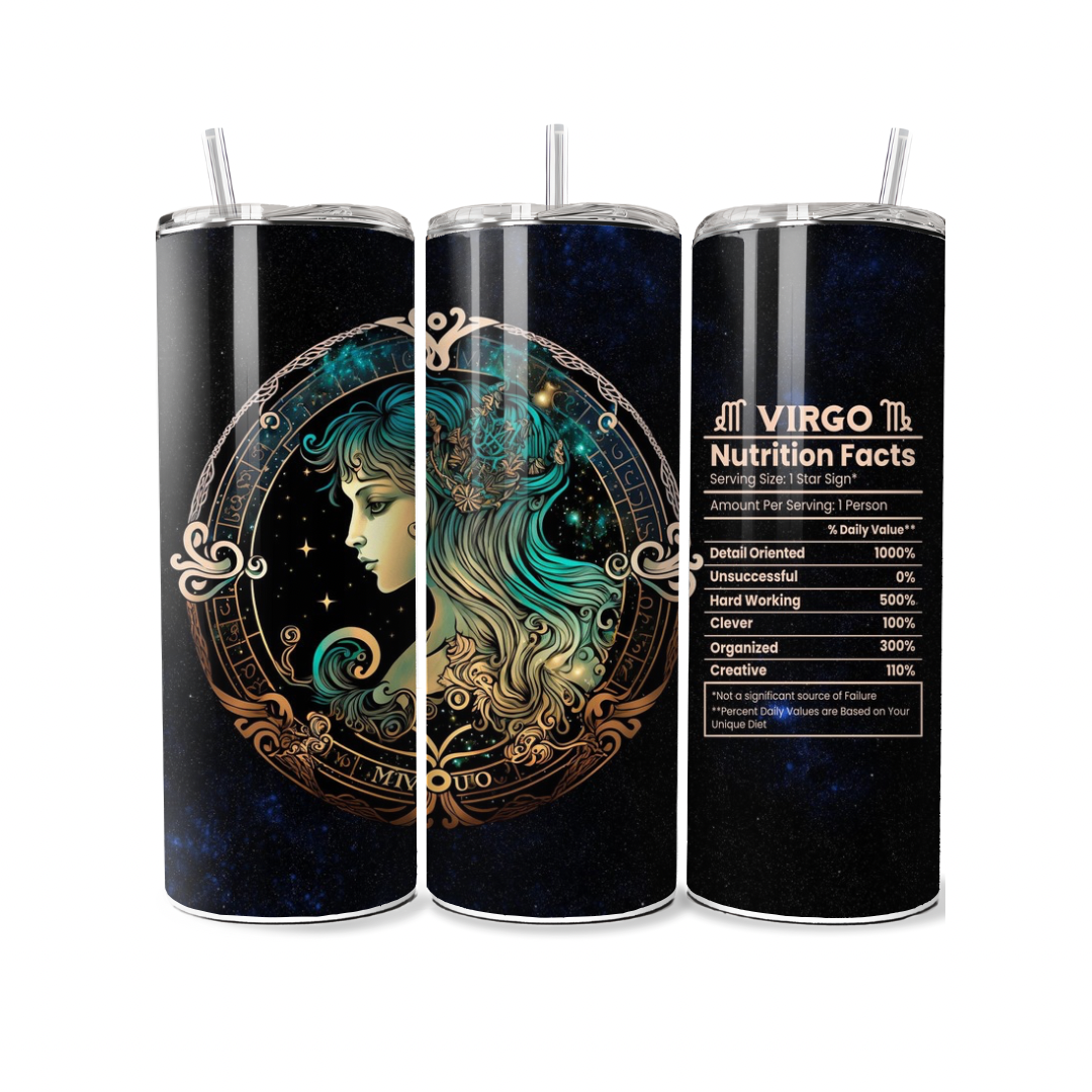 Zodiac Tumblers - Various Star Signs Available - Serpent Creations