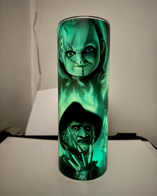 Horror Crew Glow In The Dark 20oz Tumbler