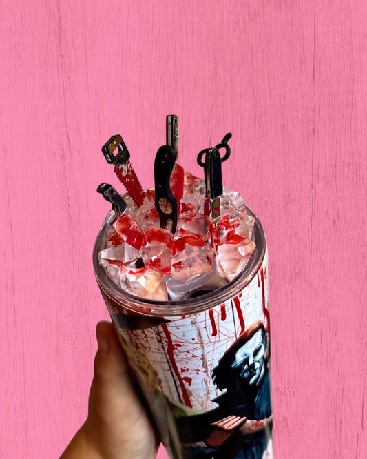 Bloody Horror 20oz Tumbler with Decorated Lid