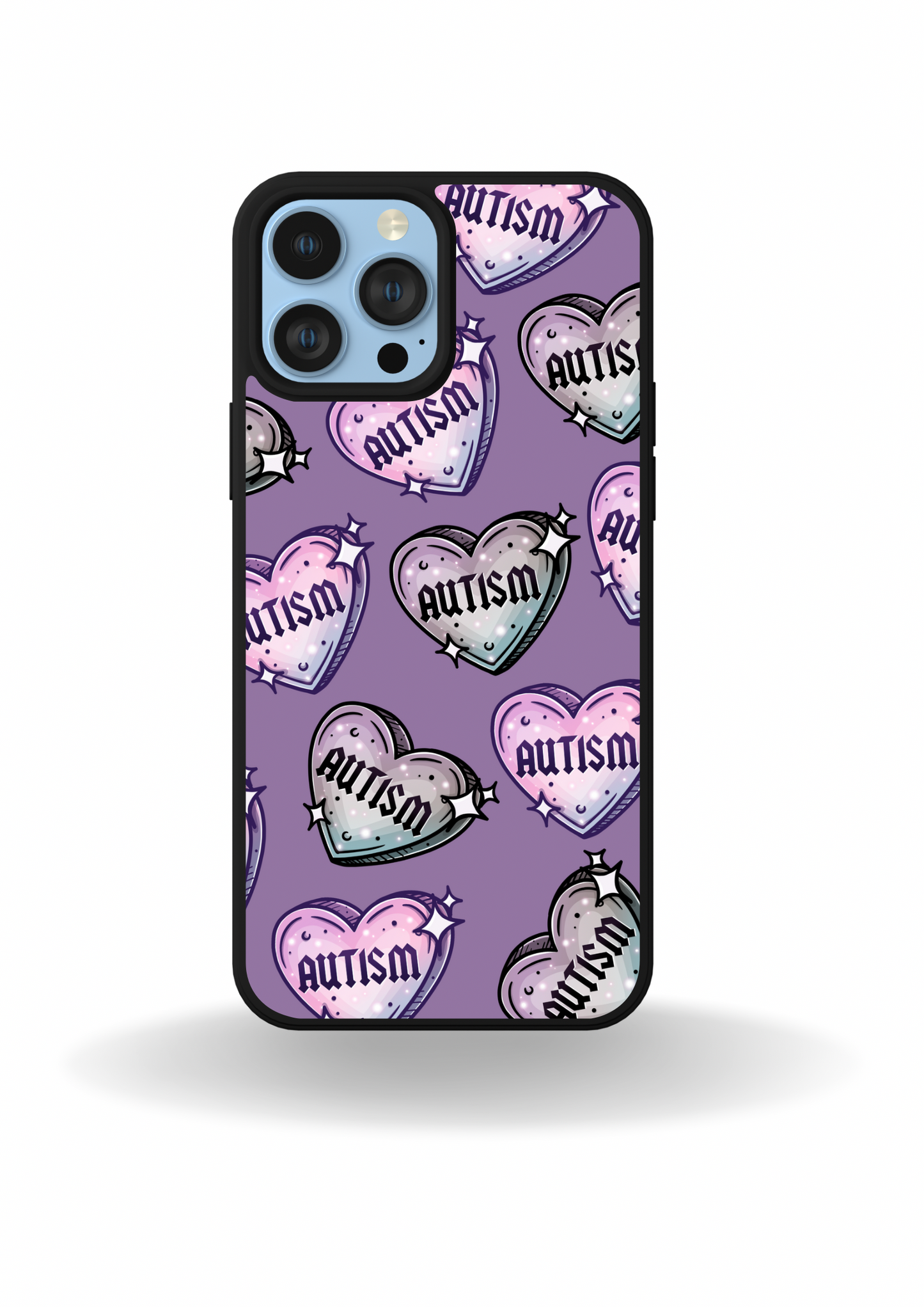 Autism Love Hearts Phone Case