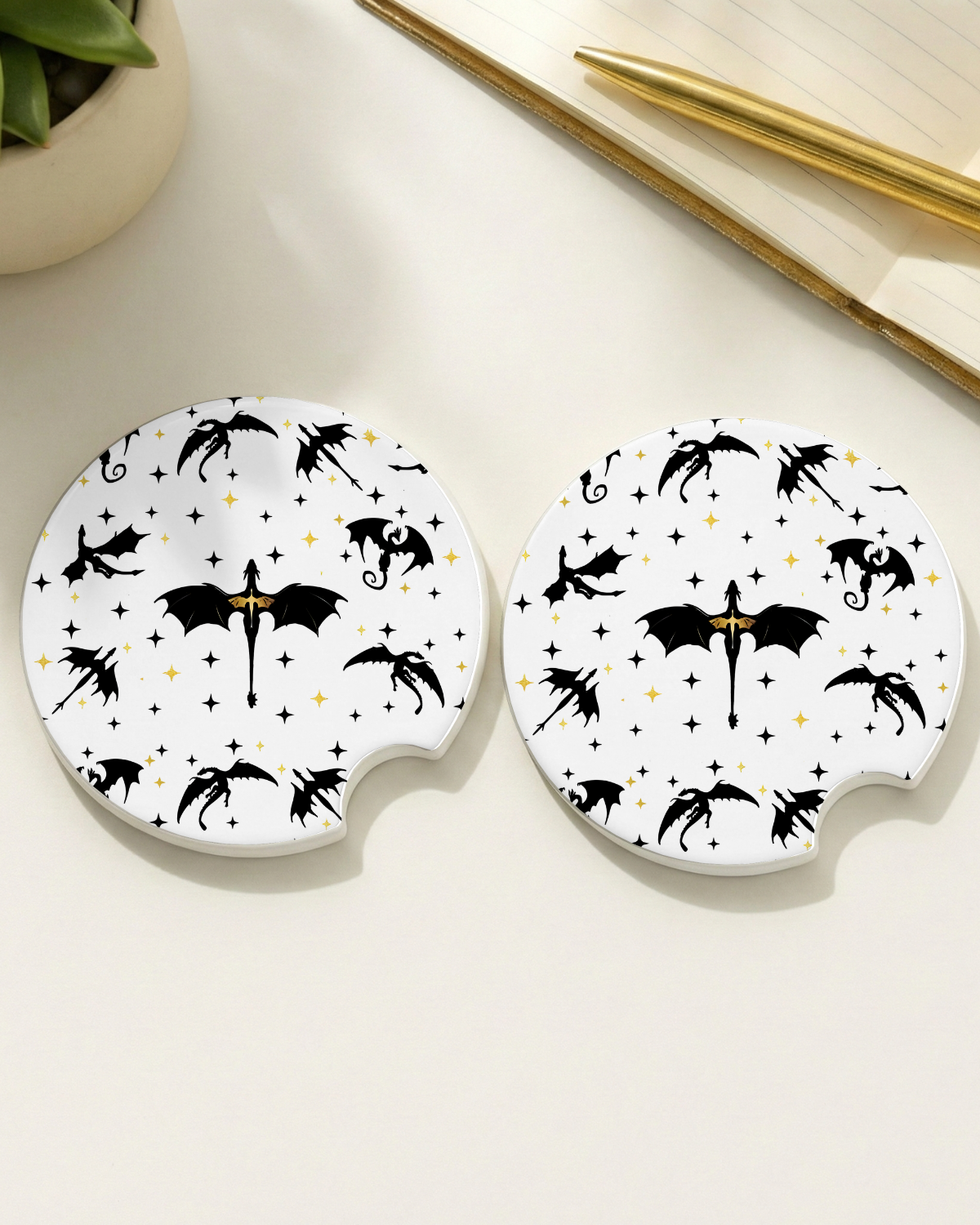 Forth Wing Car Coasters