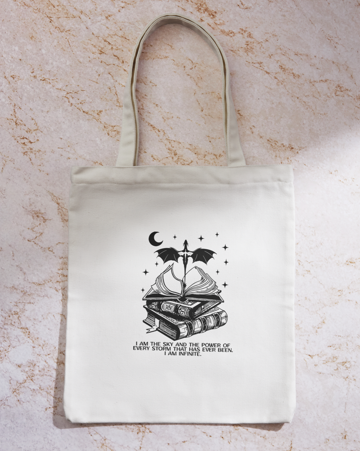 Forth Wing I Am The Sky Tote Bag