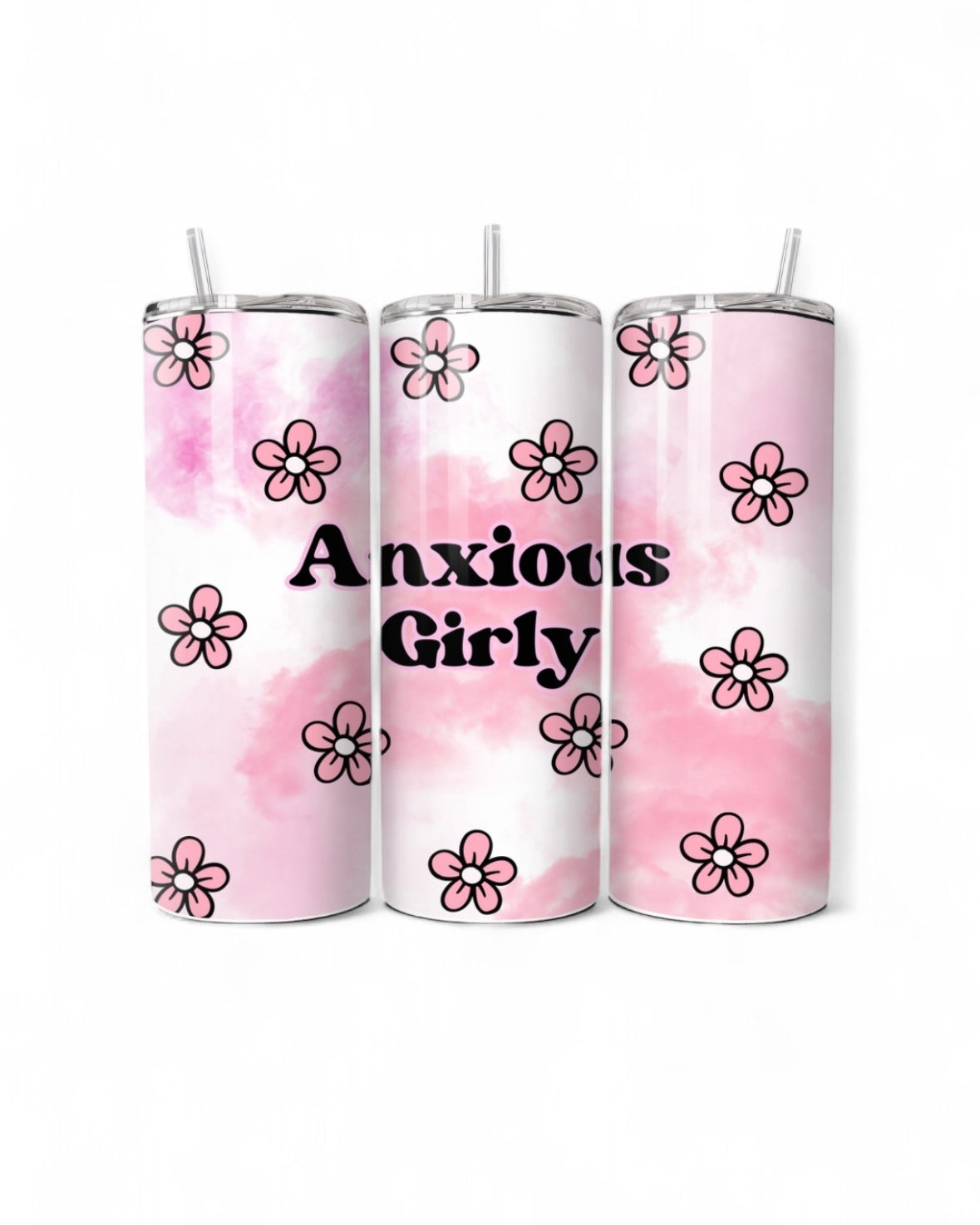 Anxious Girly 20oz Tumbler