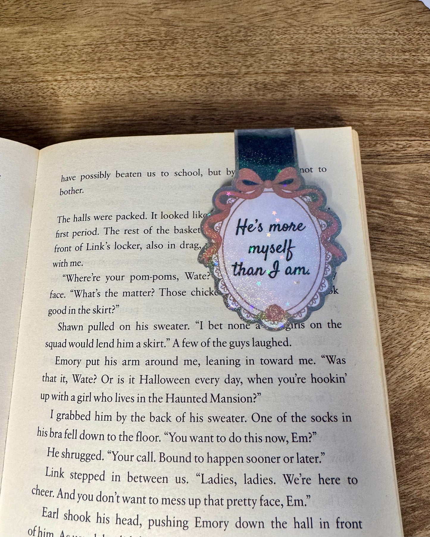 He's More Myself Than I Am Magnetic Bookmark