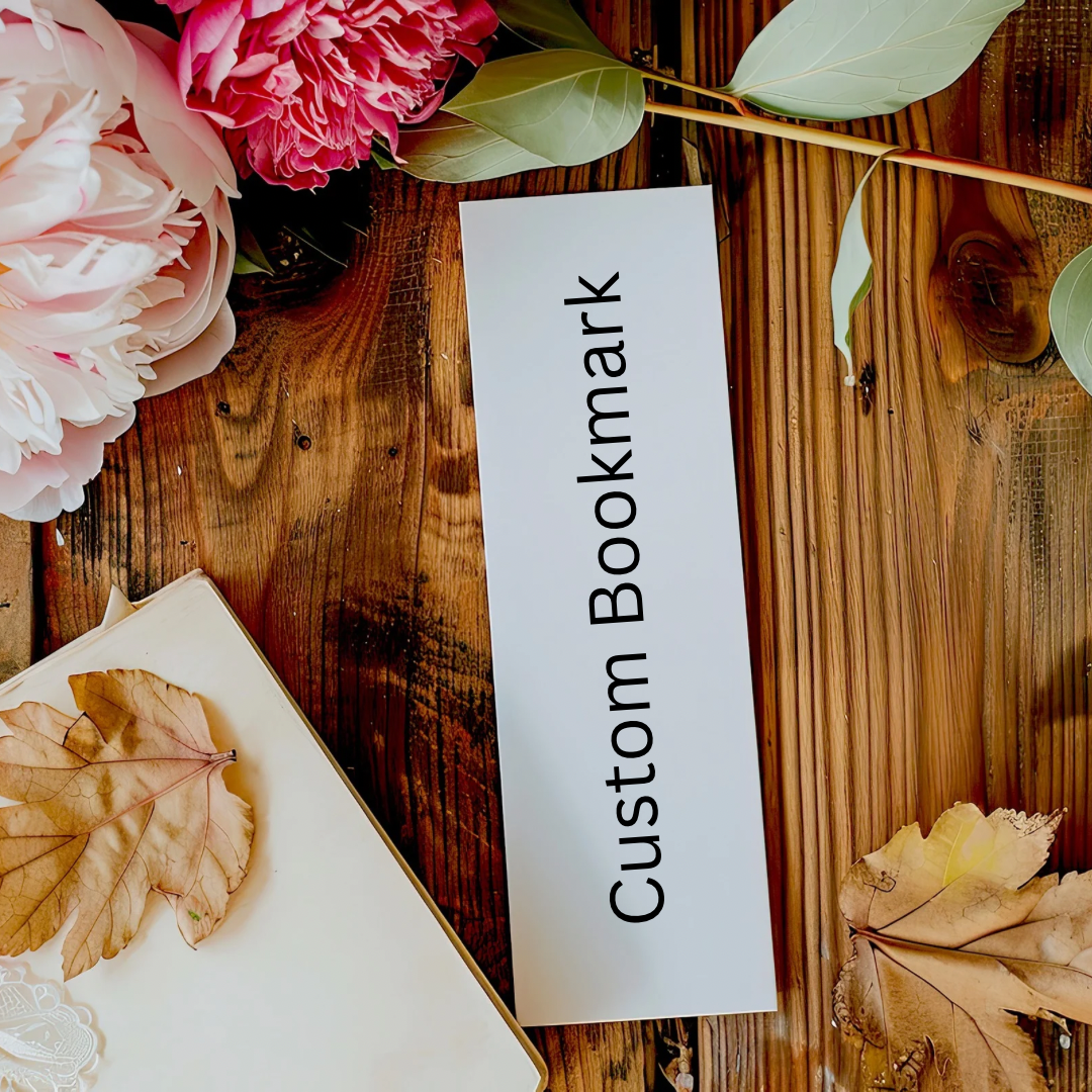Custom 12cm x 4cm Bookmark