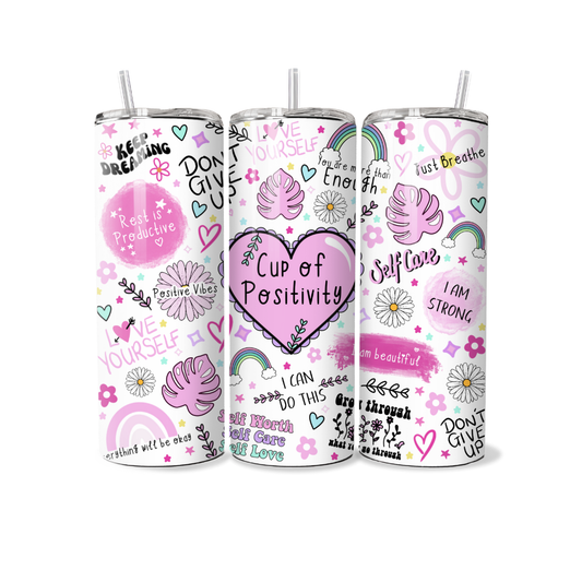 Cup of Positivity 20oz Tumbler