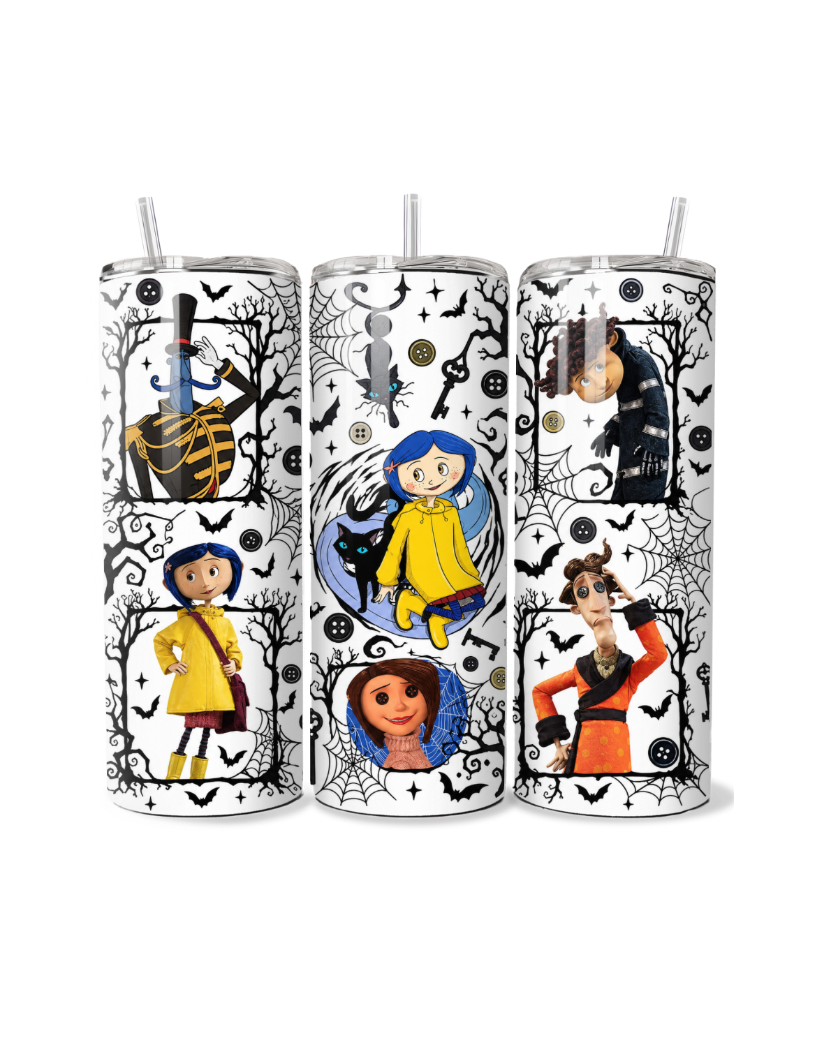Button Eyed Girl 20oz Tumbler