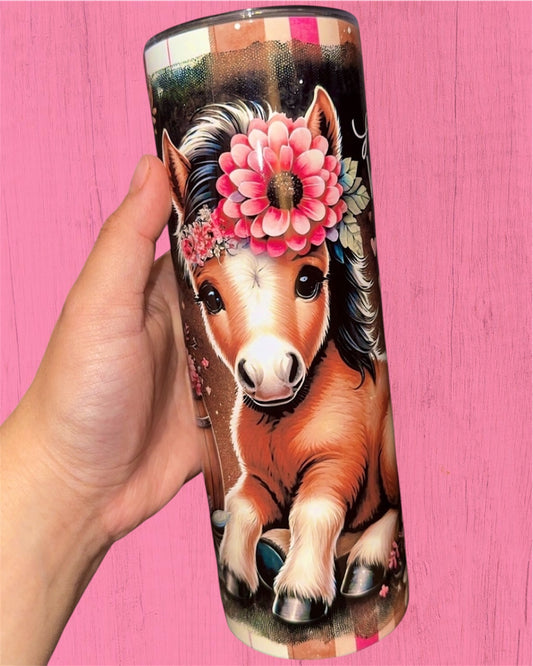 Just A Girl Who Loves Horses 20oz Tumbler