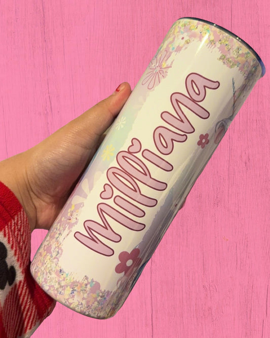 Mystic Dream Pink Unicorn 20oz Tumbler - Add a name