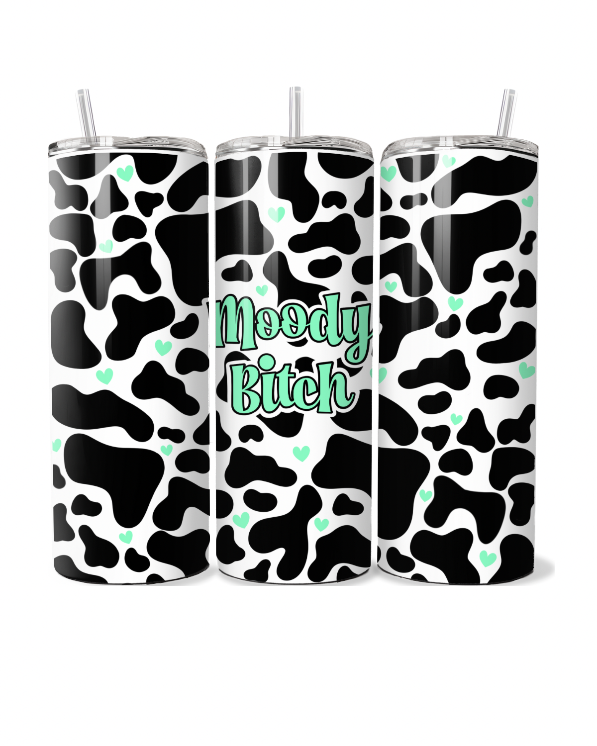 Moody Bitch Green 20oz Tumbler