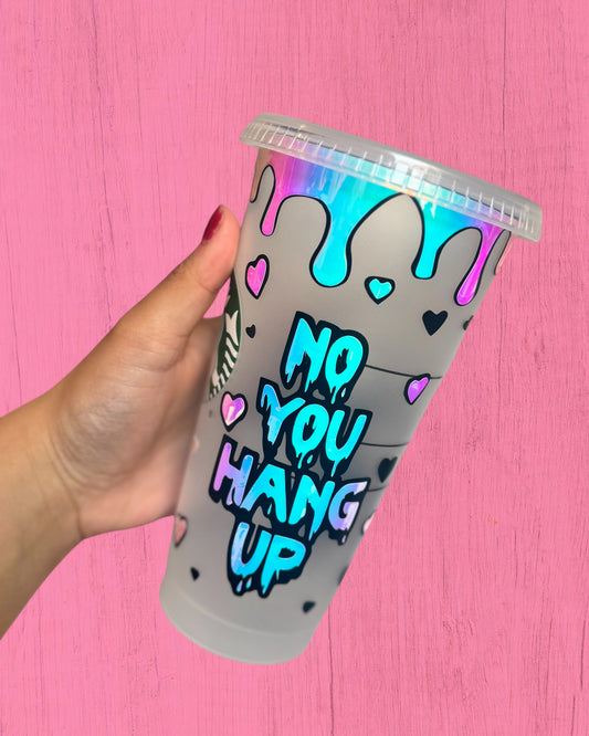 Holographic Ghost 24oz Cold Cup