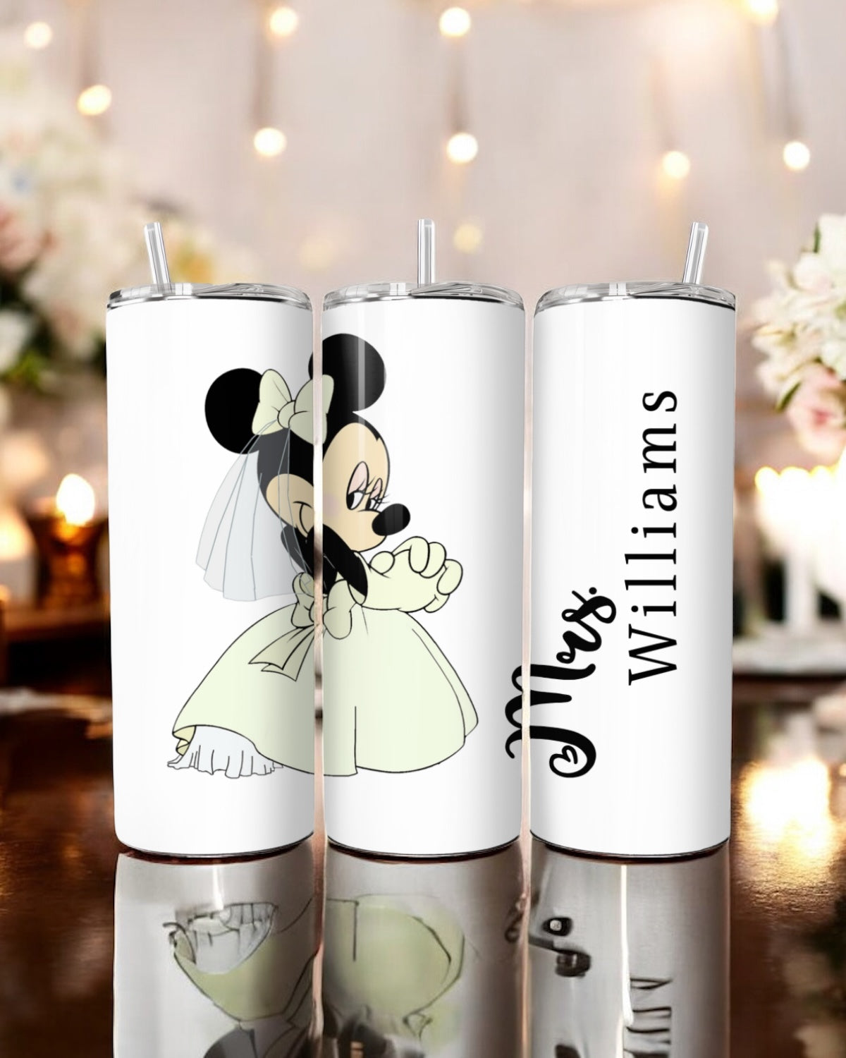 Bride Cartoon 20oz Tumbler