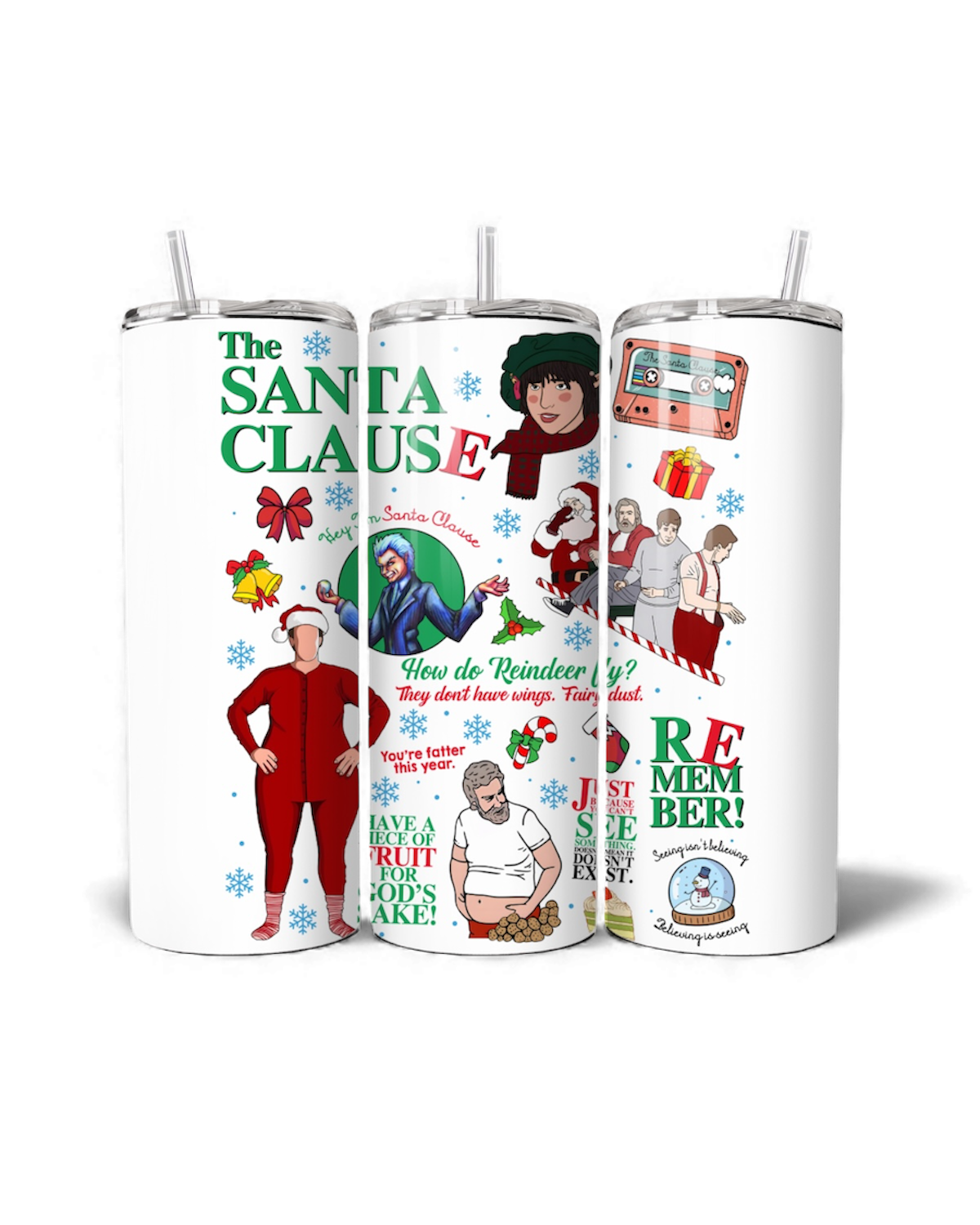 The Santa Movie 20oz Tumbler
