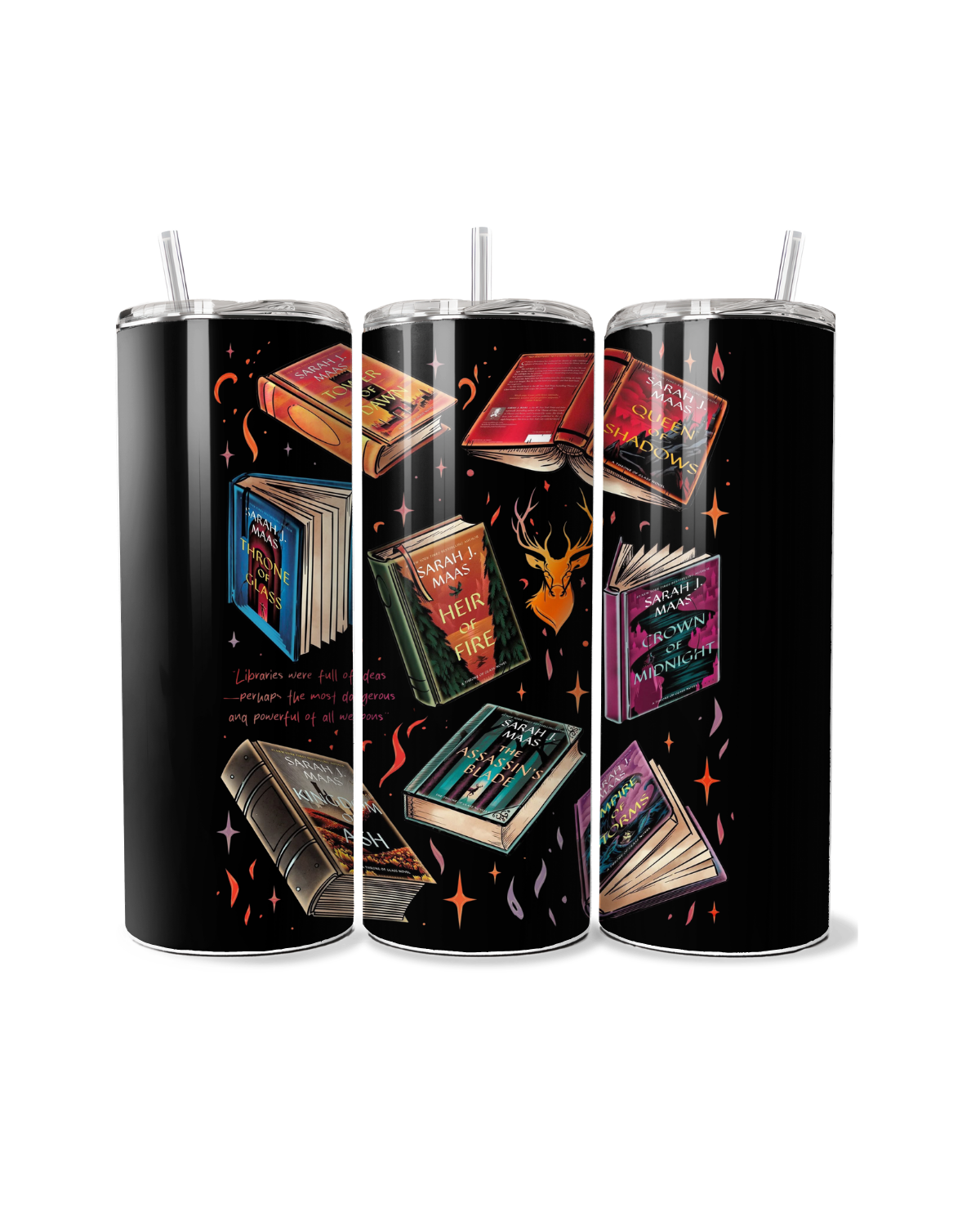 Book Collection 20oz Tumbler