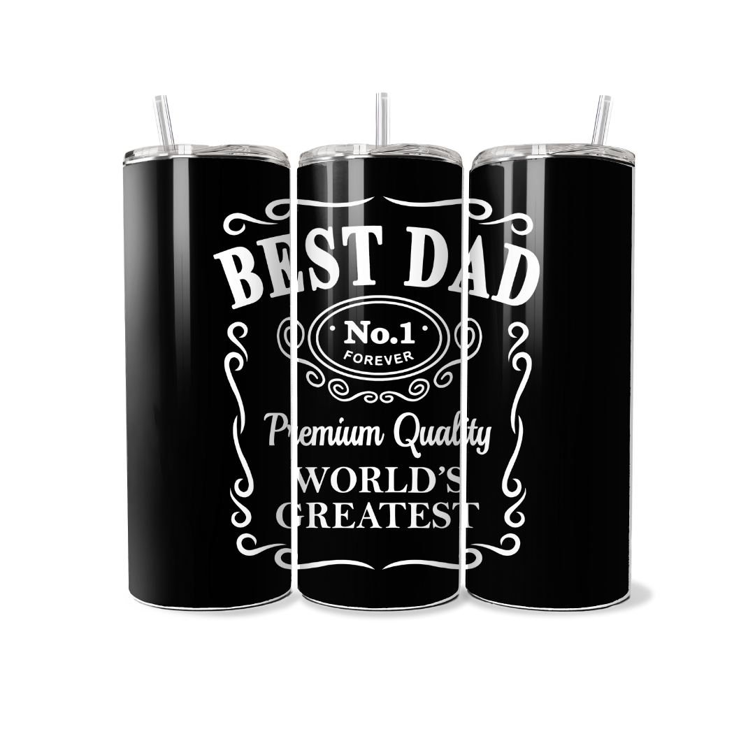 Best Dad 20oz Tumbler - Serpent Creations
