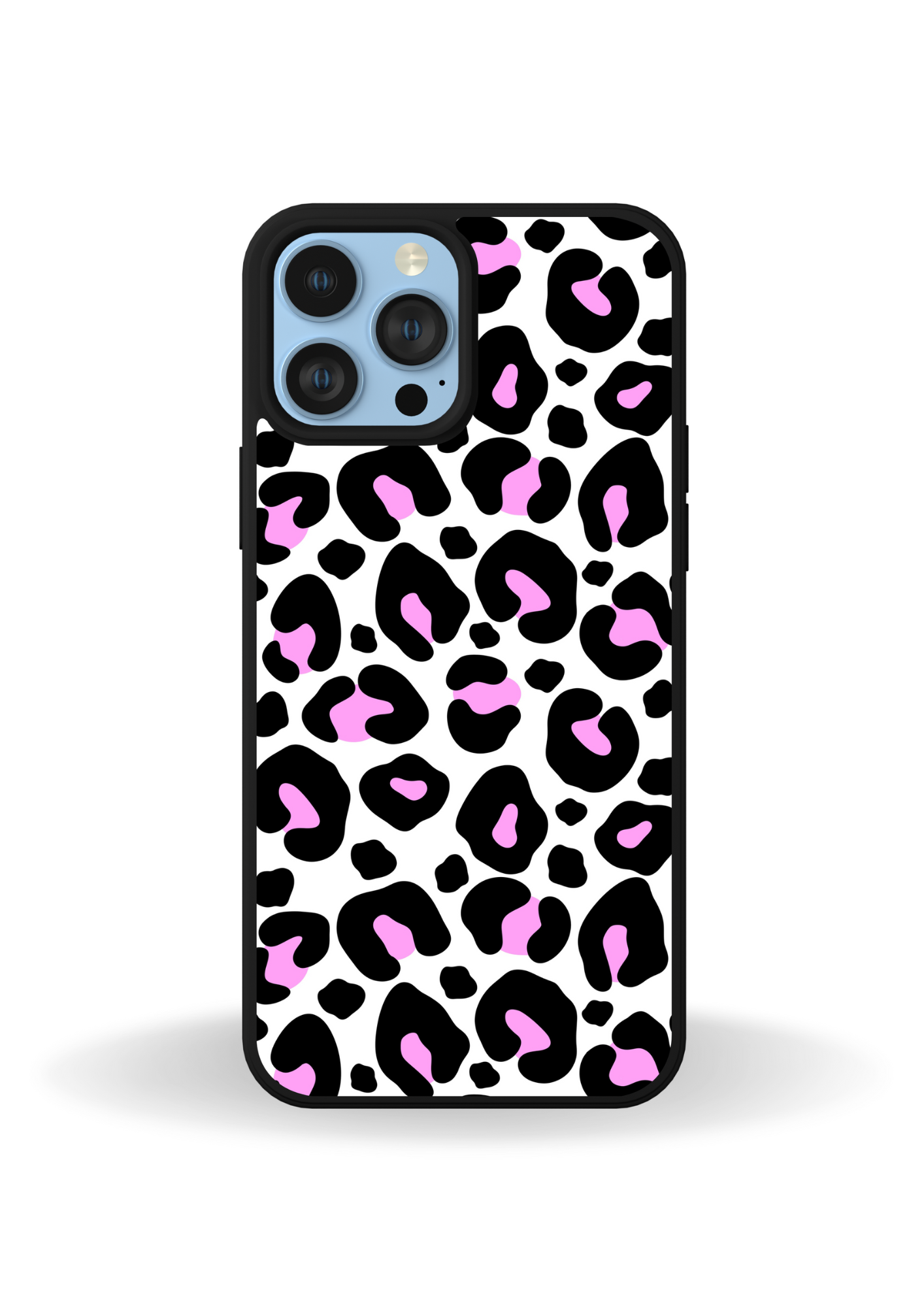 Pink Leopard Print Phone Case