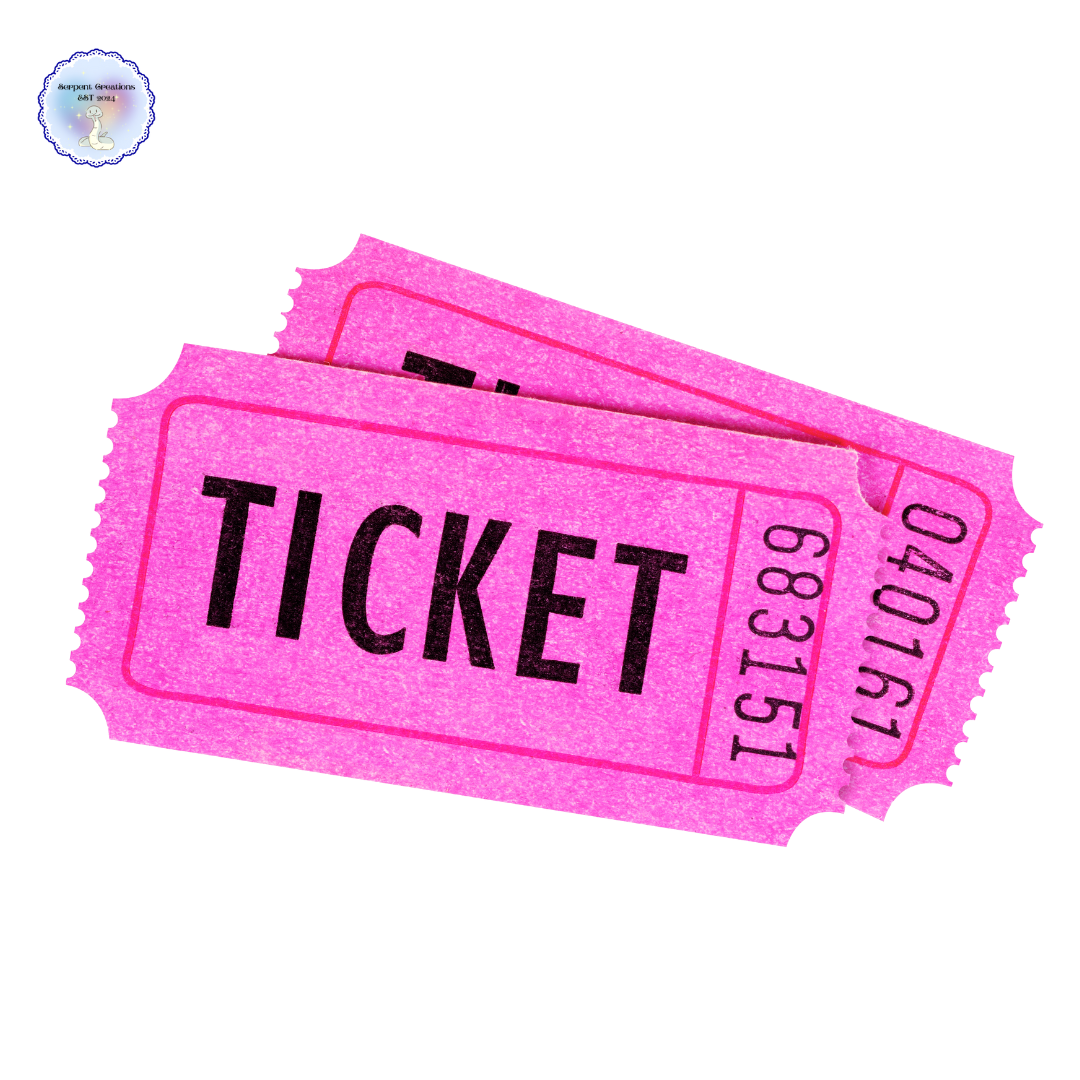 Raffle Ticket - Serpent Creations