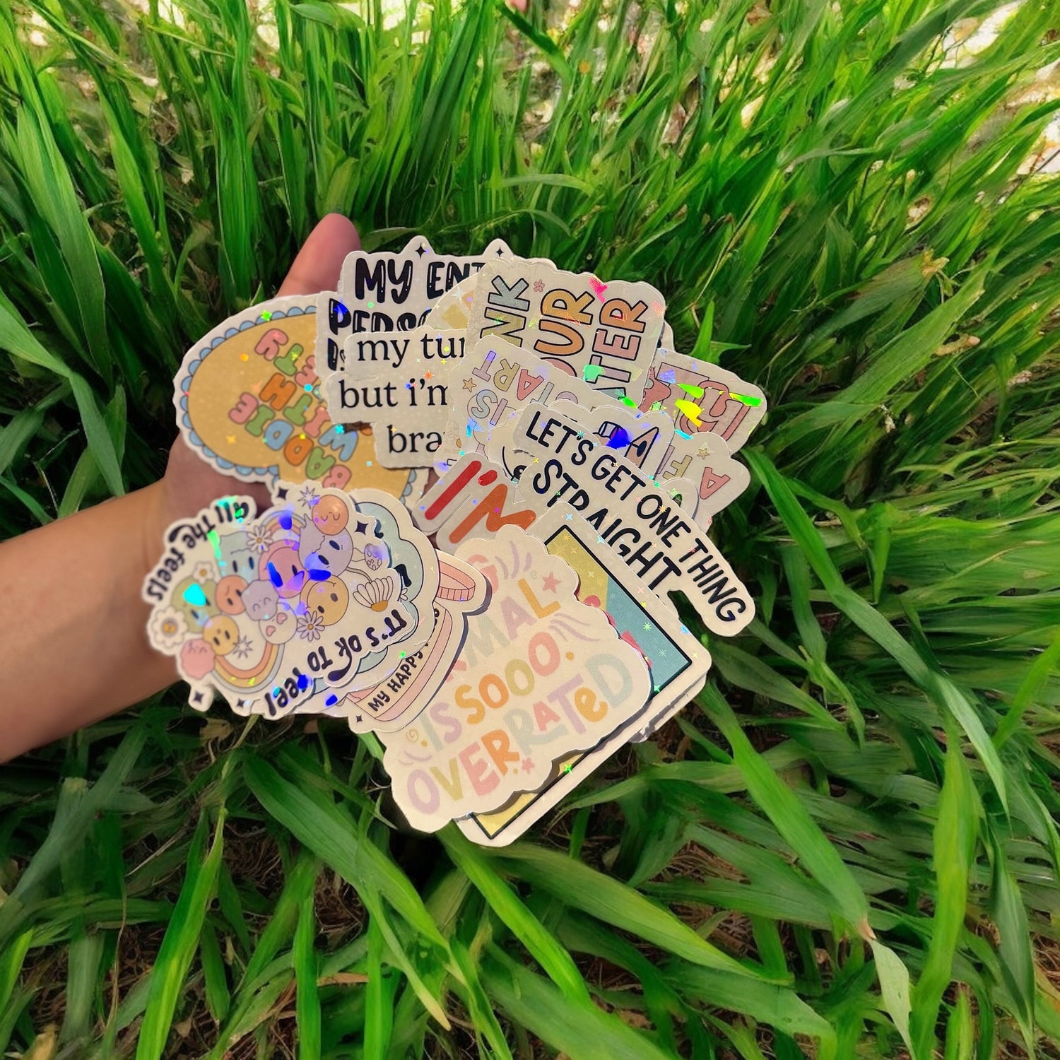 Holographic Vinyl Stickers