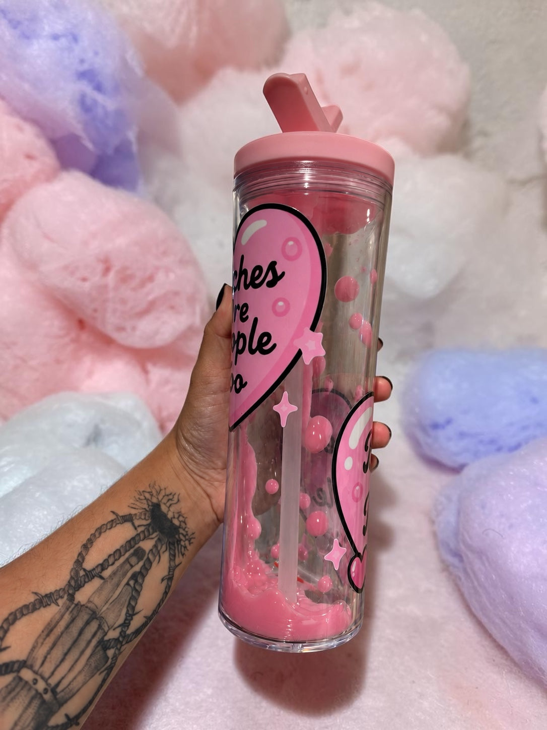 Bitches Are People Too 20oz Snowglobe Tumbler