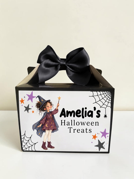 Personalised Halloween Treat Box