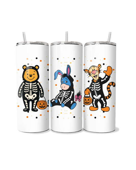 Skelly Animal Friends 20oz Tumbler
