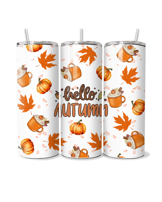 Hello Autumn 20oz Tumbler
