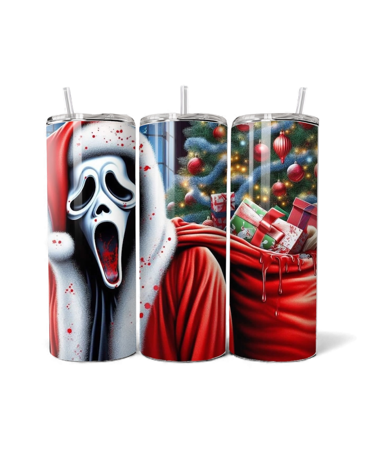 Christmas Ghost 20oz Tumbler