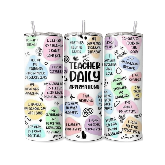 Teacher Daily Affirmations - Serpent Creations