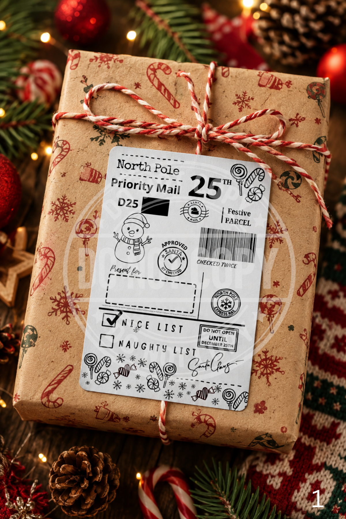 Custom Christmas Labels