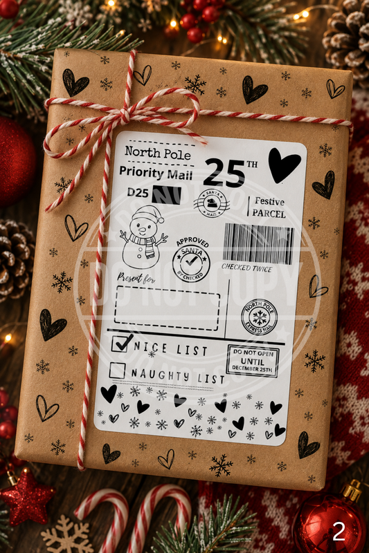 Custom Christmas Labels