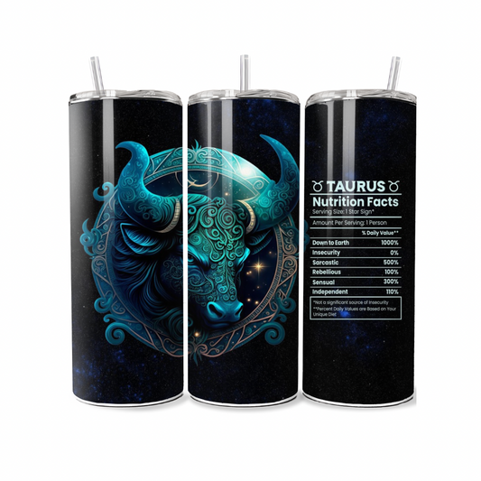 Zodiac Tumblers - Various Star Signs Available - Serpent Creations