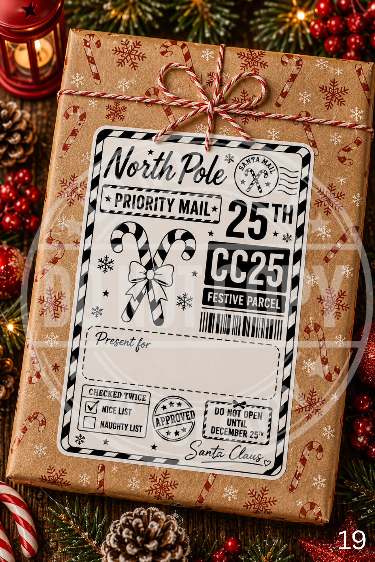 Custom Christmas Labels