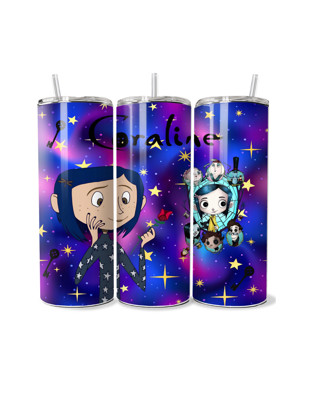 Button Eyed Girly 20oz Tumbler
