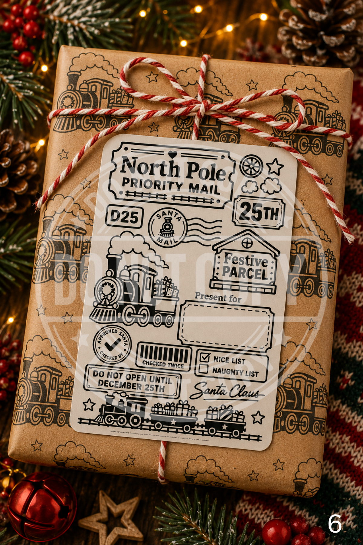 Custom Christmas Labels