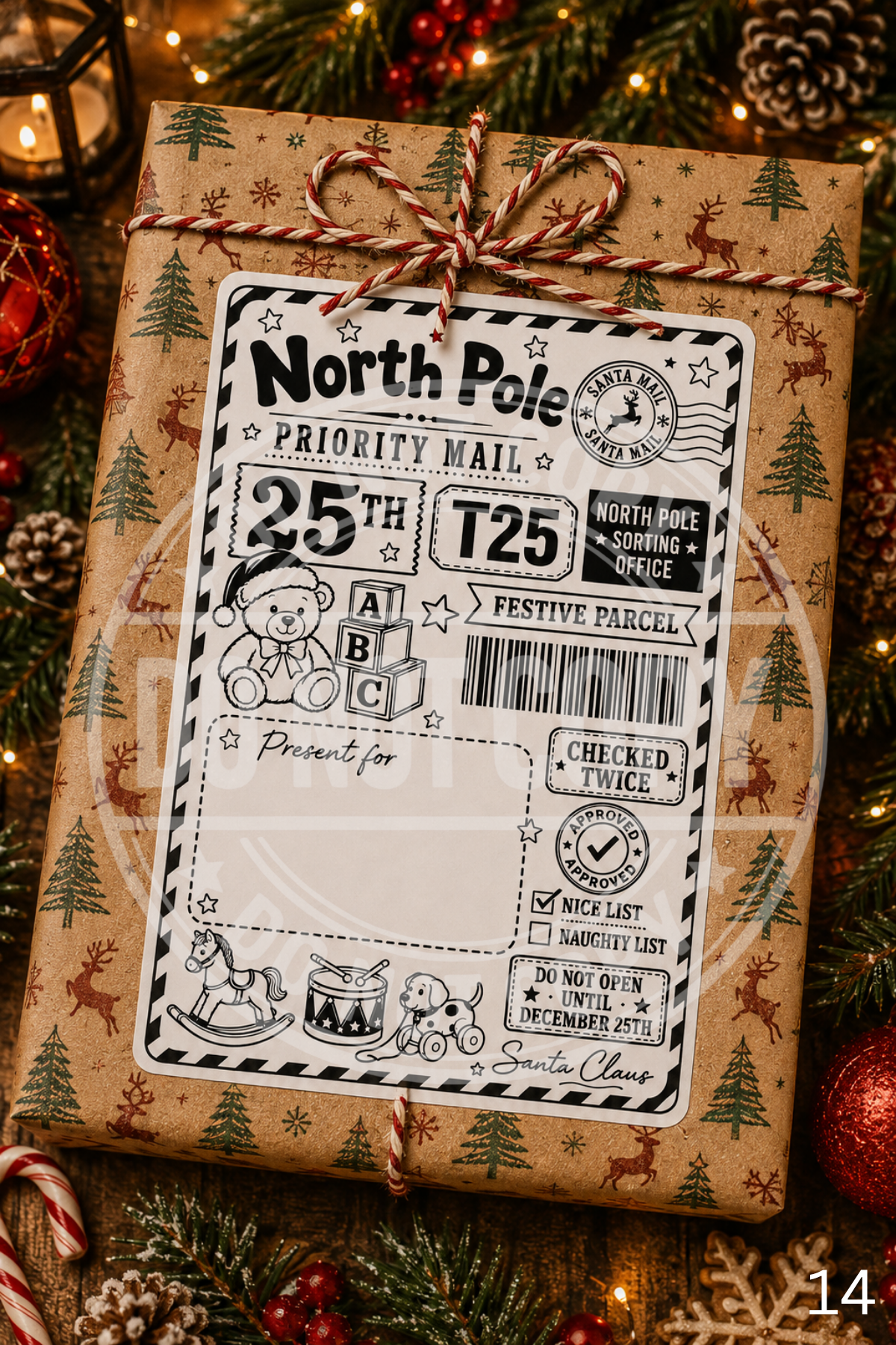 Custom Christmas Labels