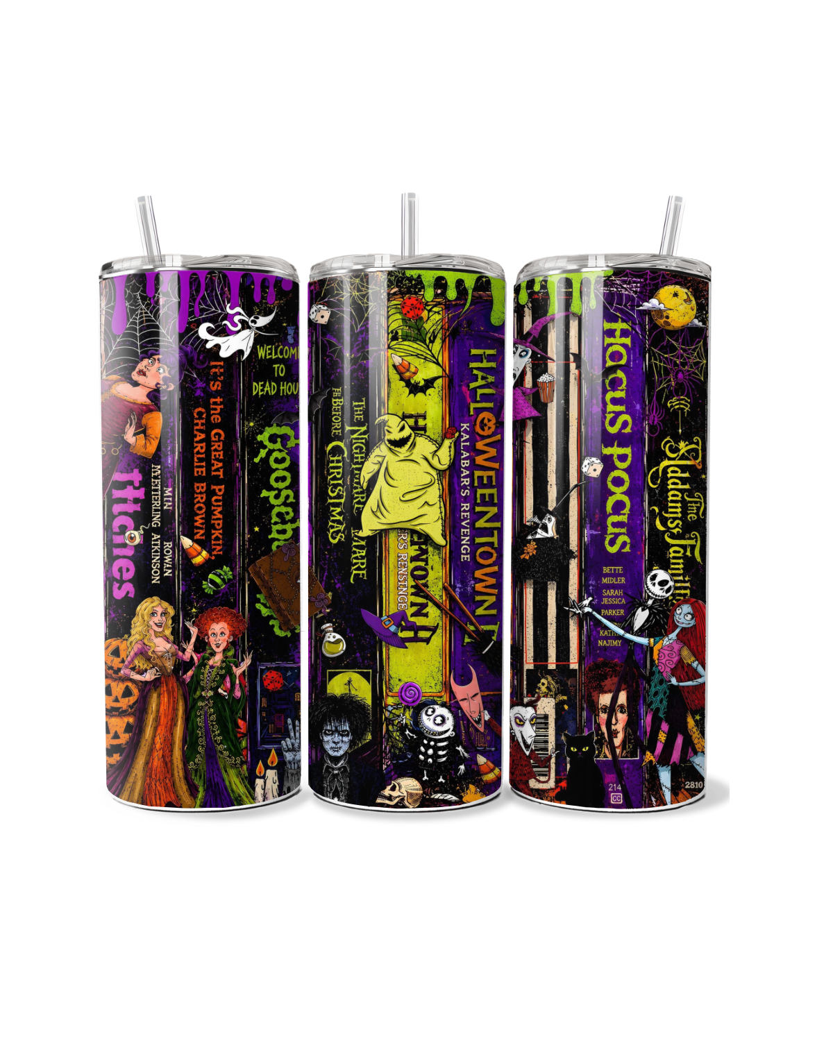 Popular Halloween Movie Collection 20oz Tumbler