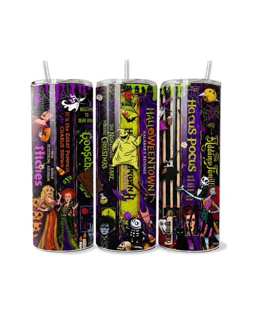 Popular Halloween Movie Collection 20oz Tumbler