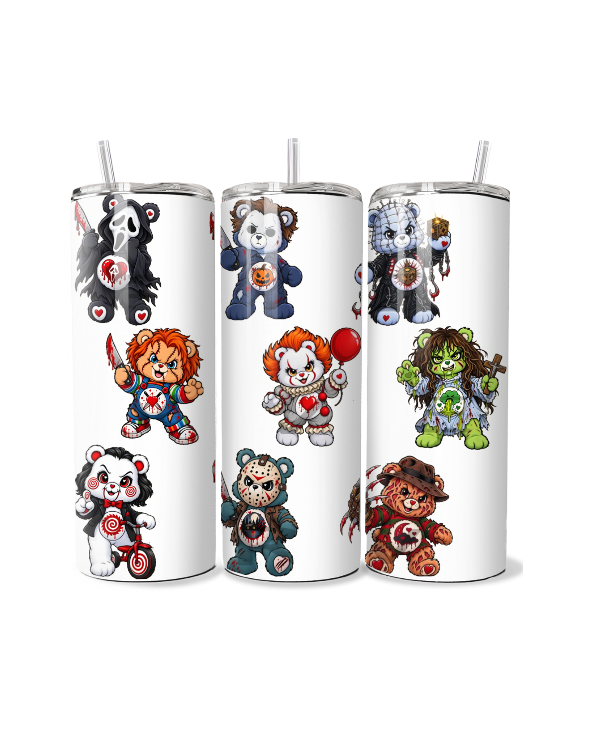 Horror Bears 20oz Tumbler