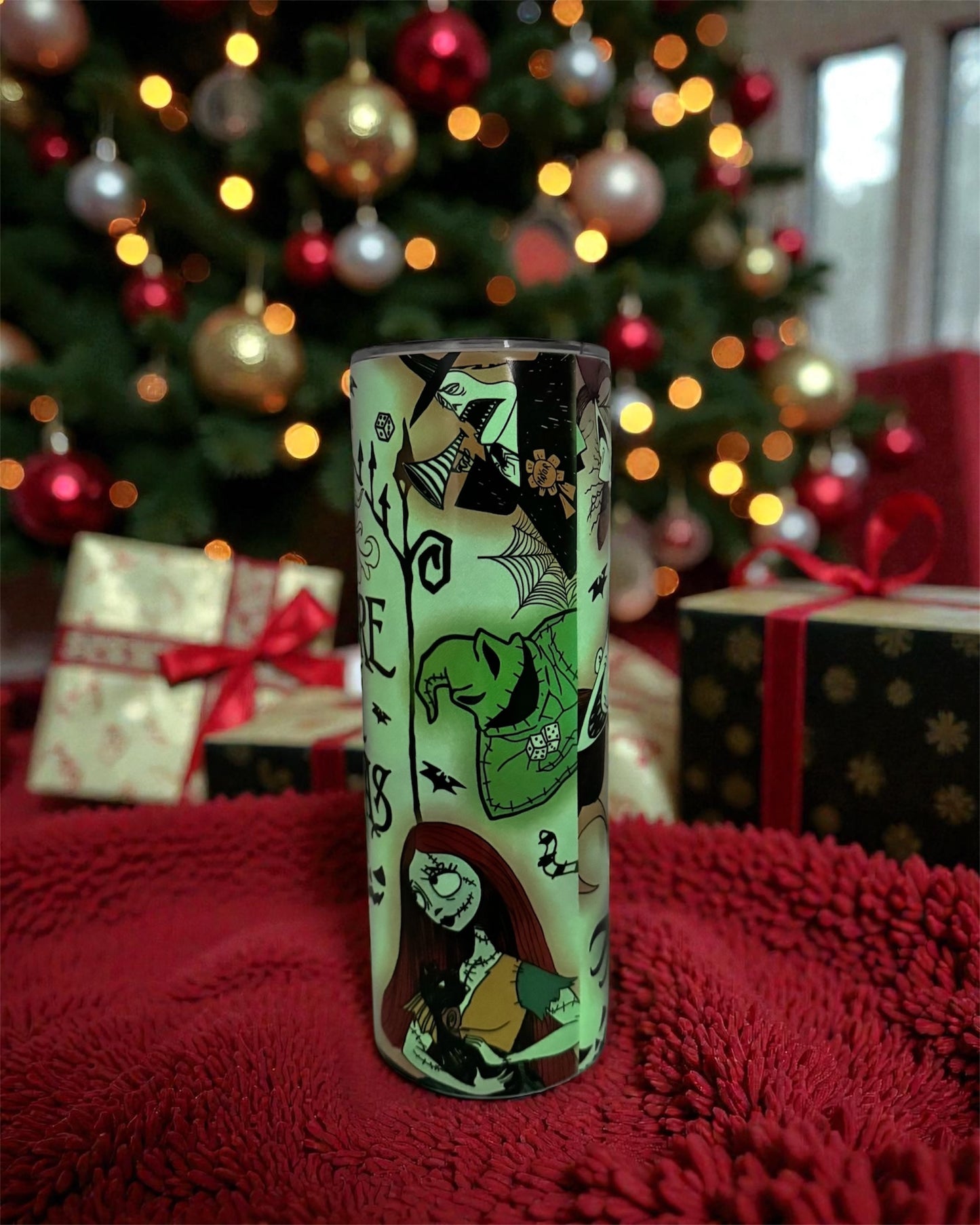 NBC Glow In The Dark Xmas 20oz Tumbler