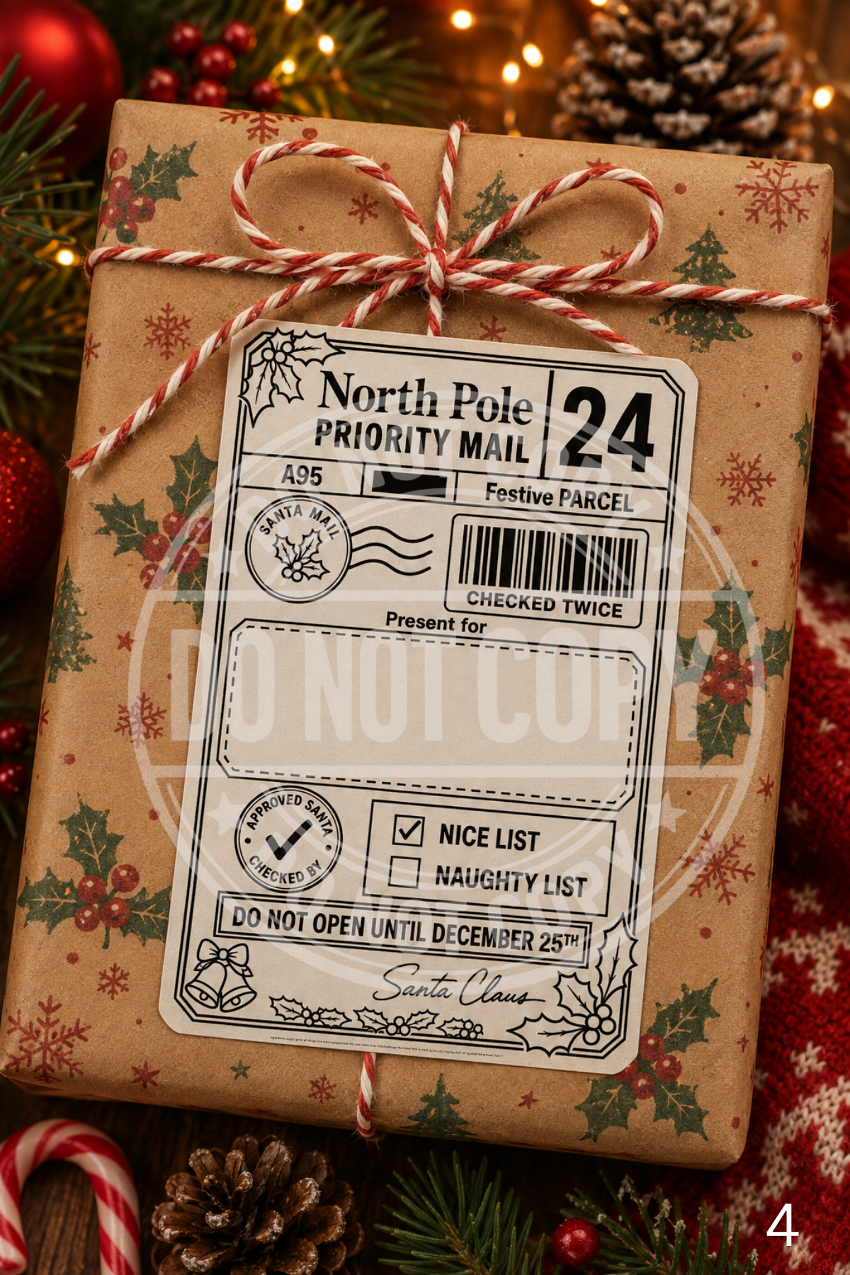 Custom Christmas Labels