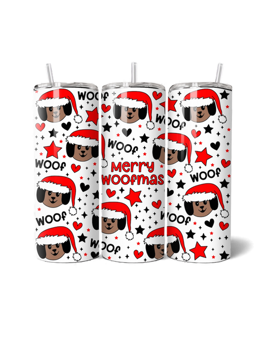 Merry Woofmas 20oz Tumbler