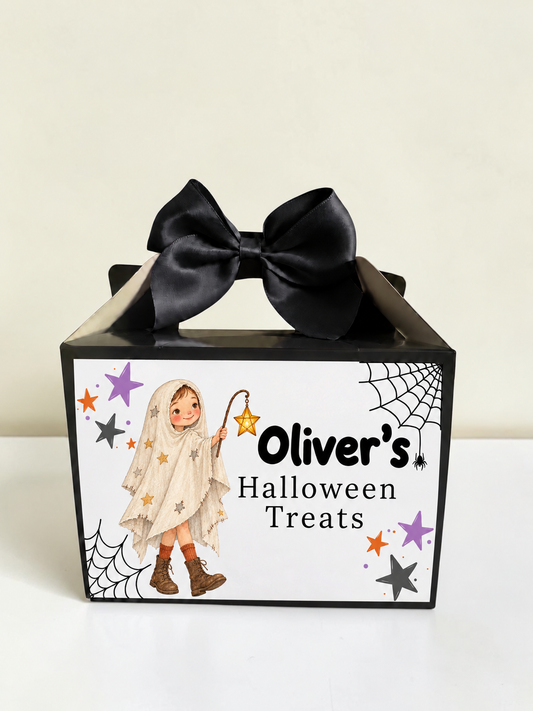 Personalised Halloween Treat Box