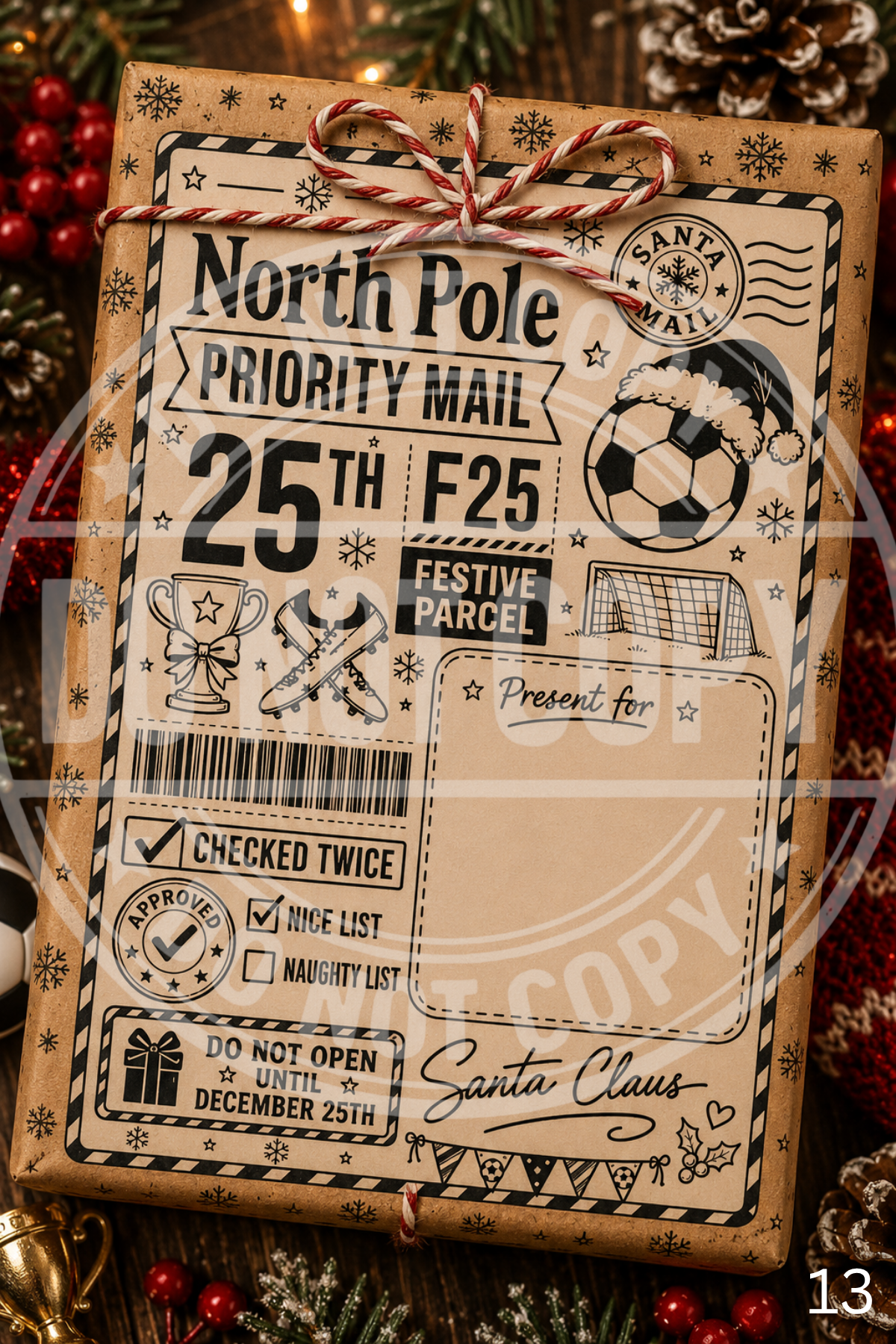 Custom Christmas Labels